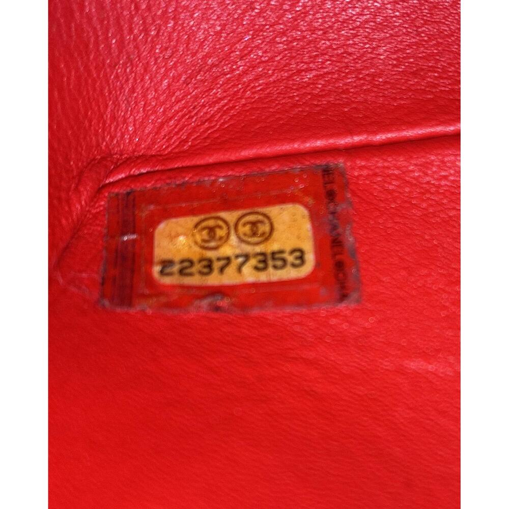 Chanel Classic Double Flap Bag Python #242391C48B - image 8